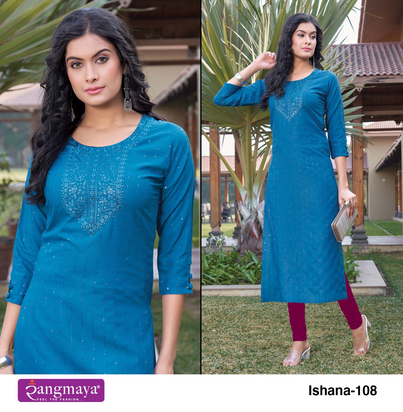 Rangmaya Ishana Designer Kurtis Catalog
